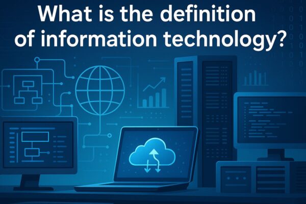 What is the definition of information technology? information technology